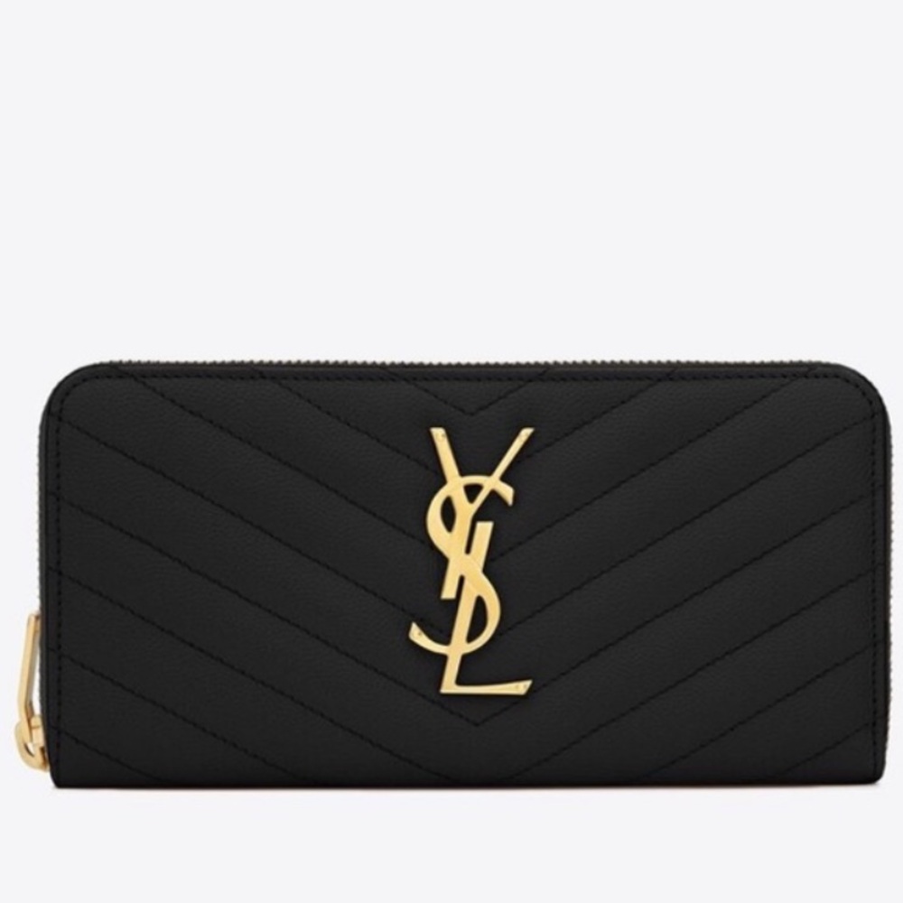 Saint Laurent Monogram zip-around wallet